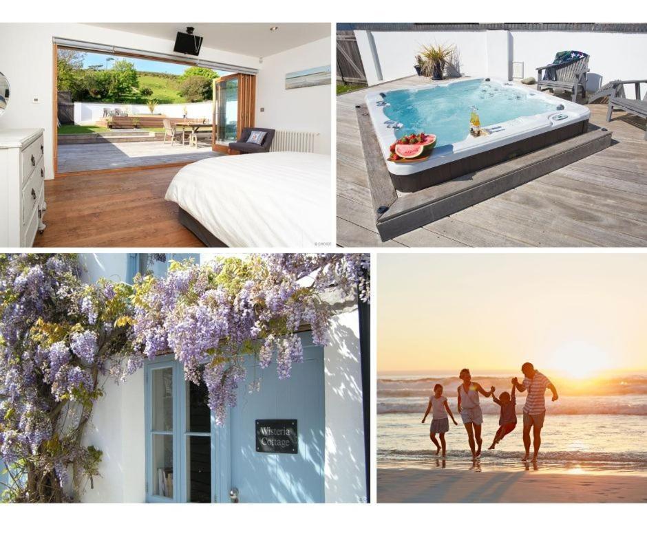 Croyde Wisteria Cottage 4 Bedrooms ภายนอก รูปภาพ